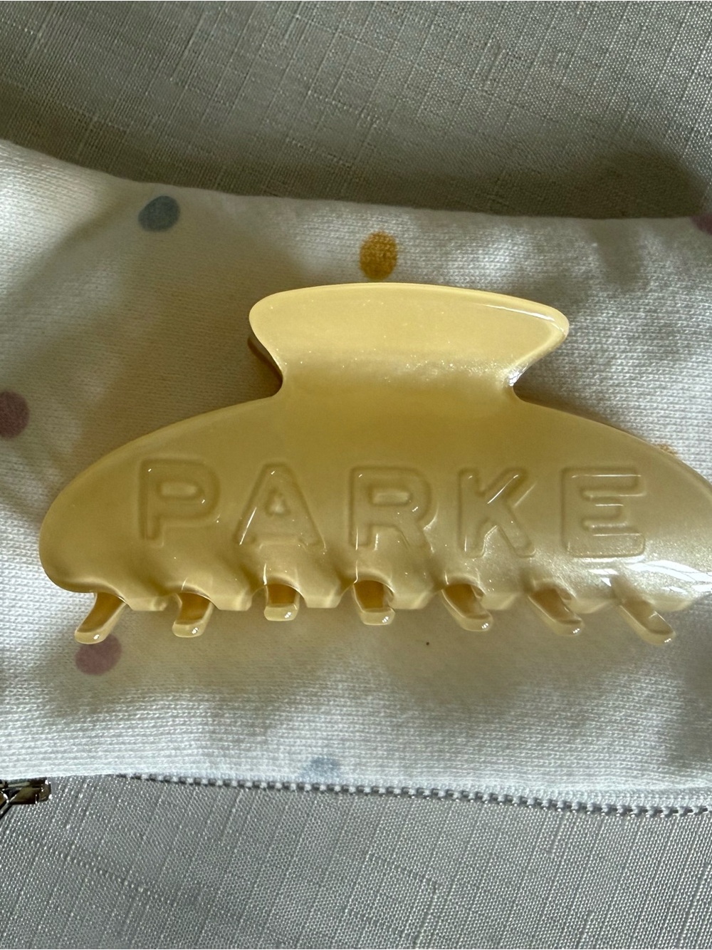 Parke Sparkle Peel Claw Clip- New
